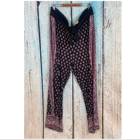 INC NWT Multicolor Printed Wide Leg Pants - Picture 6 of 16